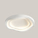 Dimmable Three-Color LED Ceiling Lamp White 60CM