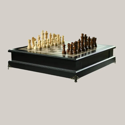 Wooden Chess Set – 37.5 × 38.5 cm Board