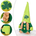 Irish Festival Decorated With Green Rudolph Action Figures