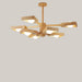 Nordic Solid Wood and Acrylic LED Chandelier