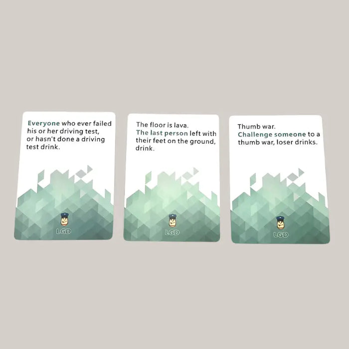 English Let's Get Trunk Party Board Games Card
