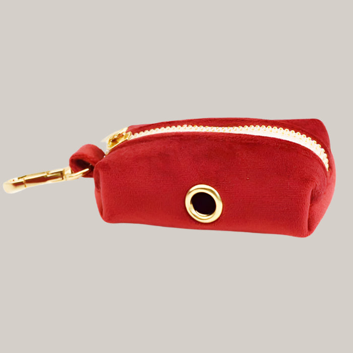 Dog Collar with Leash Attachment Dog Poop Bag