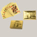 Playing Cards Gold Foil Playing 02.Gold