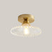 Iron and Glass E27 Entryway Lamp OH Style With Bulb