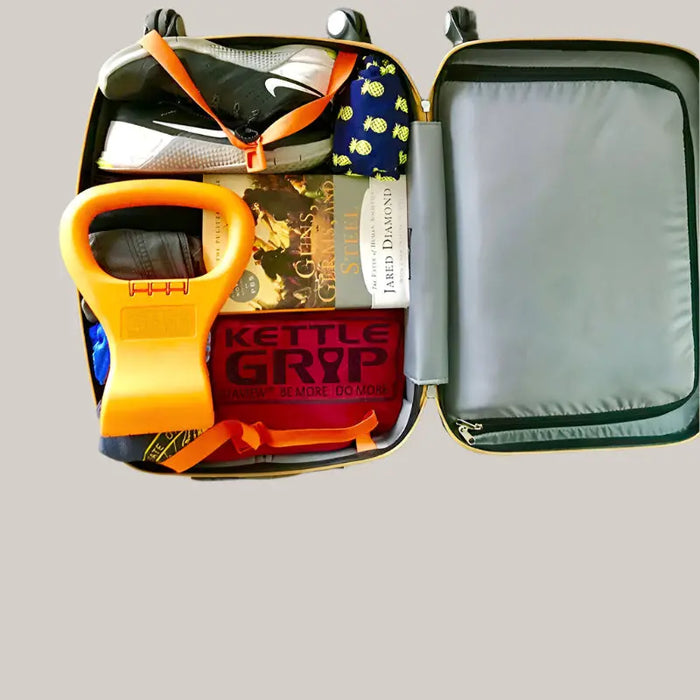 Dumbbell-to-Kettlebell Grip Adapter – Orange