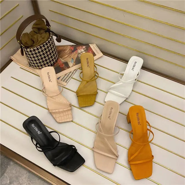 Platform Strap Sandals – EU 35 to 39, 6 Colors