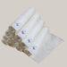 5-Pack Reusable Bamboo Fiber Dish Cloths, 30 × 26 cm
