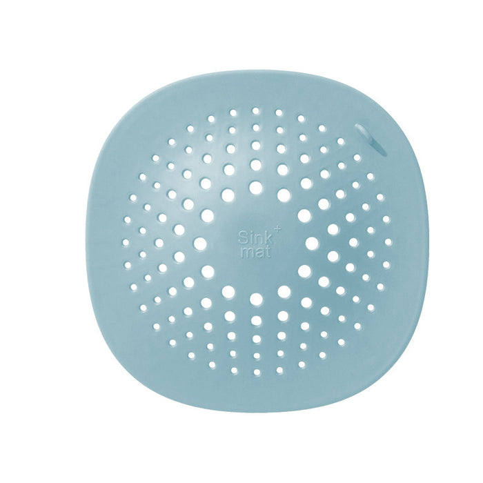 TPR Kitchen Sink Drain Cover, 14.5 cm Lake blue