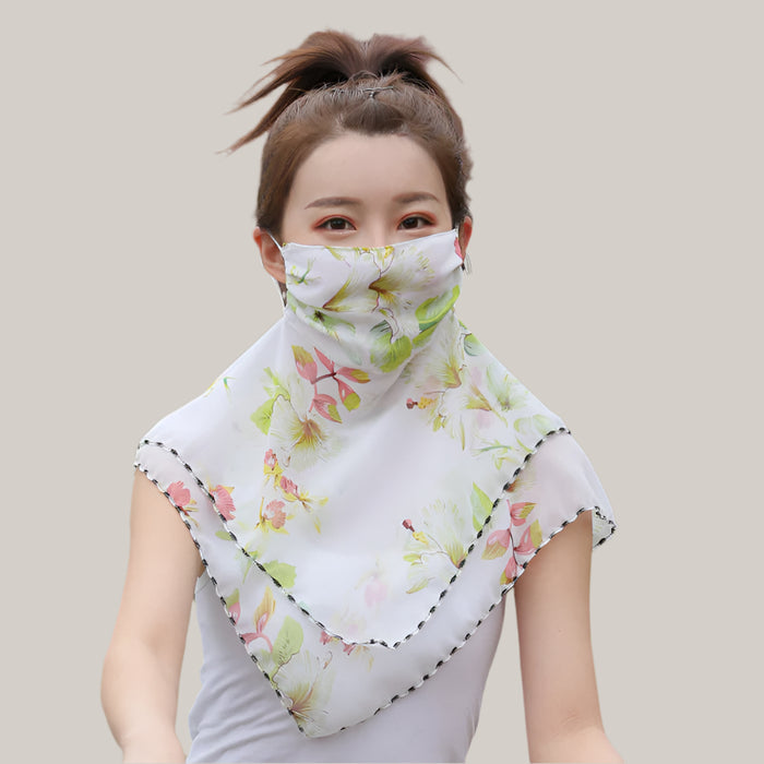 Sunscreen mask scarves