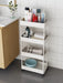 4-Tier Plastic Multipurpose Storage Shelf