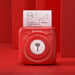 Mini Bliuetooth Wireless Thermal Printer Printer Red