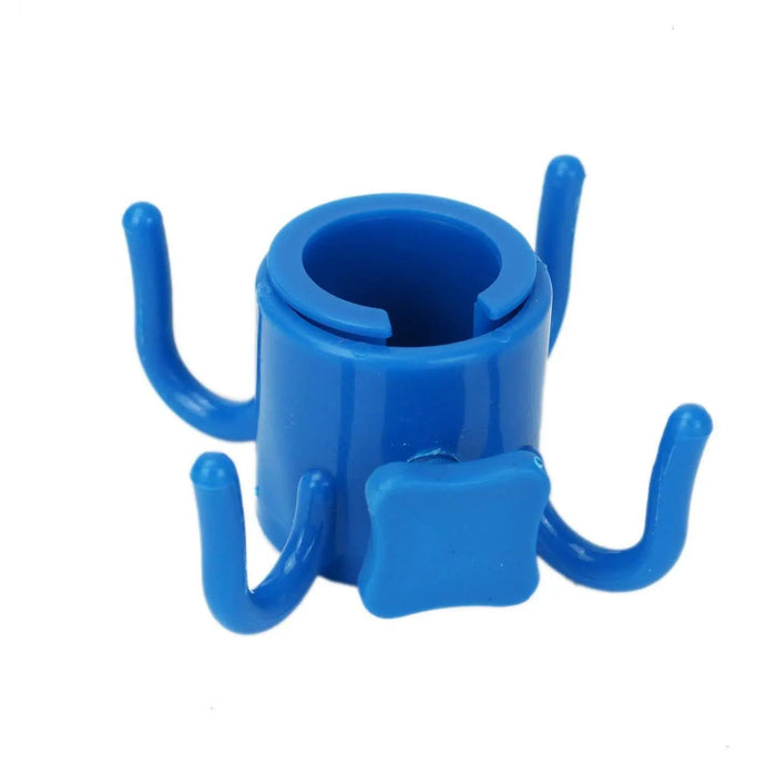 Beach Umbrella Pole Hanger – 4 Hooks, 3 Colors Blue