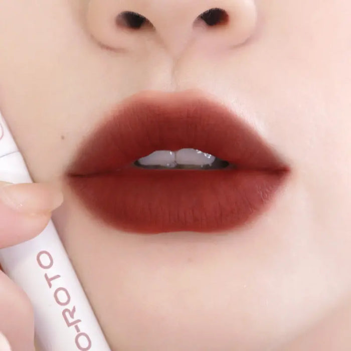 Matte Lip Mud – 15 Shades B007 Caramel Roasted Chestnut
