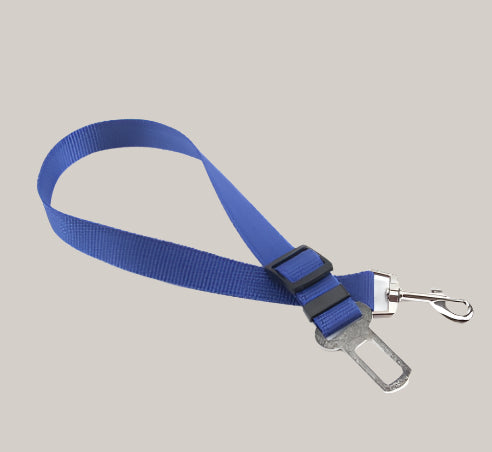 Adjustable Pet Seat Belt Restraint 70cm Blue