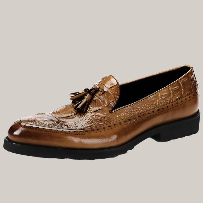 Men's Brogue Tassel Dress Shoes