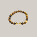 Beaded Dumbbell Bracelet – 3 Colors Golden