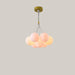 Nordic Moon Bubble LED Chandelier, 4000K Golden 7pcs White ball 12cm