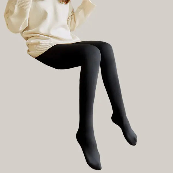 Warm leggings Black Even feet