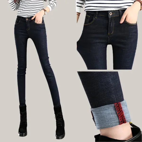 Skinny black jeans Blue black