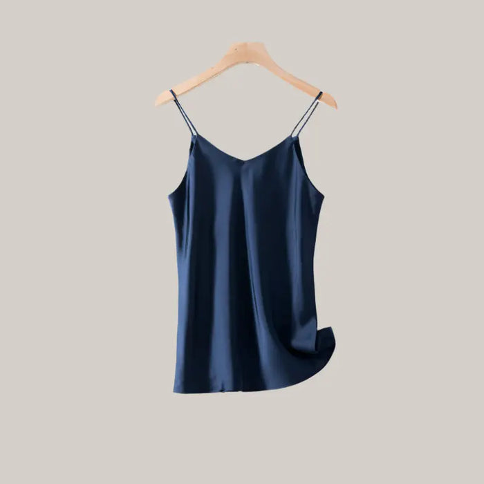 Spaghetti Strap V Neck Tank Tops