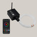 App and Voice-Controlled RGBW Fiber Optic Light