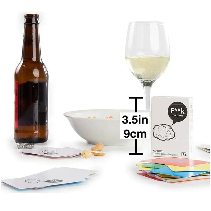 Adult Drinking and Profanity Card Game – Multicolor