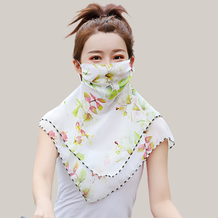Sunscreen mask scarves