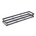 Kitchen storage seasoning rack Black