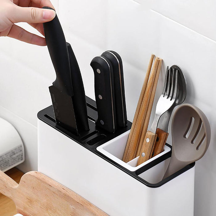 Desktop Plastic Kitchen Knife Storage Rack