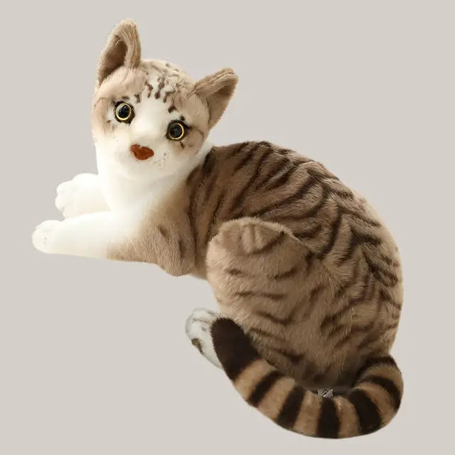 Cat Plush Toys Brown