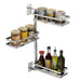 304 Stainless Steel Wall-Mounted Kitchen Shelf, 30 kg Capacity