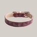 PU Leather Pet Collar Red