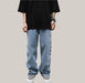 Straight loose jeans