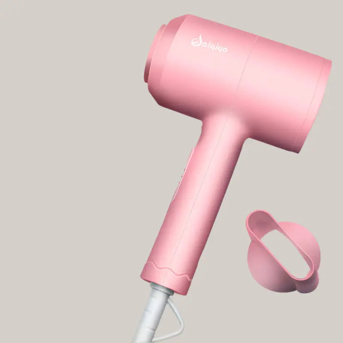 Compact Hair Dryer – UK Plug, Multiple Colors Pink blue UK