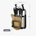 Punch-free kitchen shelf 3Black