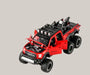 1:28 Pull-Back Pickup Truck Model – 4 Colors Red