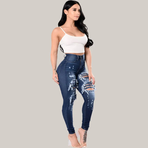 Women's ripped jeans