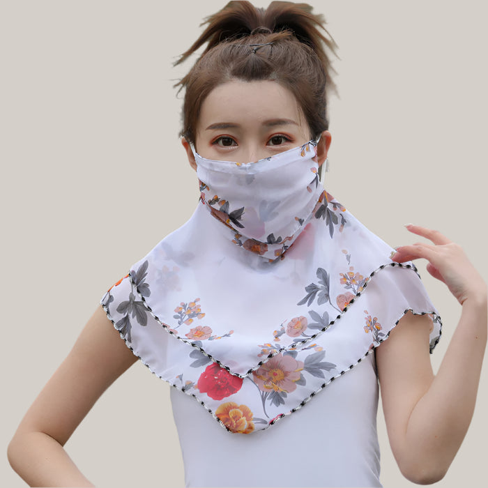 Sunscreen mask scarves