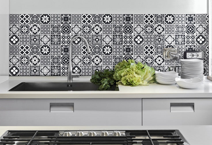 Waterproof Oil-Resistant Kitchen Wall Sticker Roll, 60 cm × 5 m