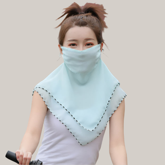 Sunscreen mask scarves