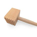 Beech Wood Meat Tenderizer – Natural Finish