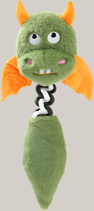 Plush Dog Toy Green
