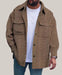 Coat Men Polo Collar Top Figure 1