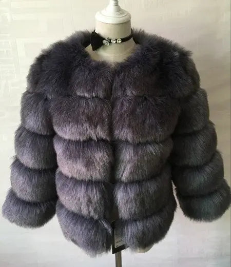 S-3XL Mink Coats Women Winter