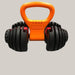 Dumbbell-to-Kettlebell Grip Adapter – Orange