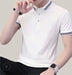 New Autumn Clothing Men T-shirt White
