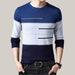 Winter Pullover Men Round Collar