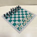 PU Leather Chess Board Mat – 42 × 42 cm, Board Only
