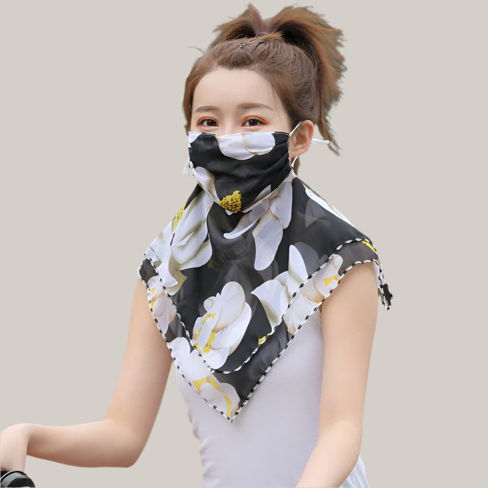 Sunscreen mask scarves