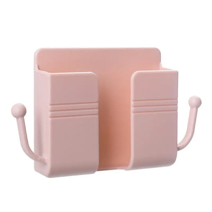 Adhesive Wall-Mounted PP Storage Box – 11 Variants Pink A
